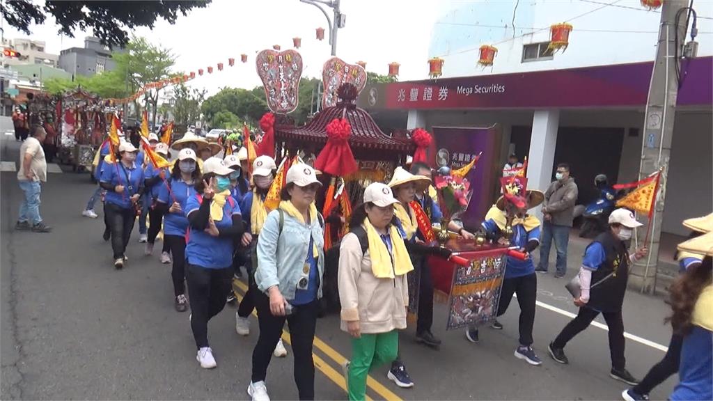 "埔里媽祖"慶分靈200週年 連3年赴天后宮謁祖進香
