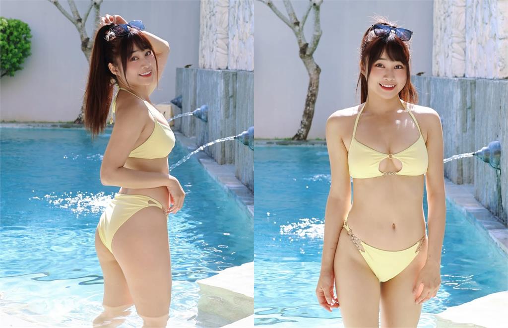 私人泳池「超香罰站辣妹」衝出猛料!一轉身「竟是台灣啦啦隊女神」網嚇爛:沒了