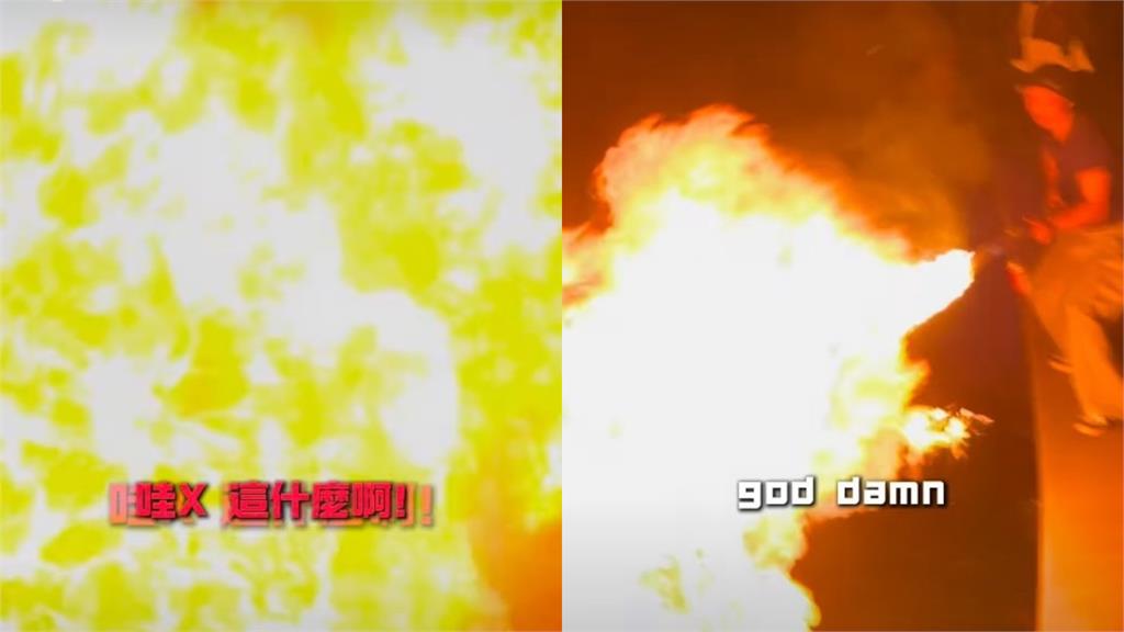 孫安佐河堤「玩火焰噴射器」遭拘提！「短髮女友」直奔警局反應曝光