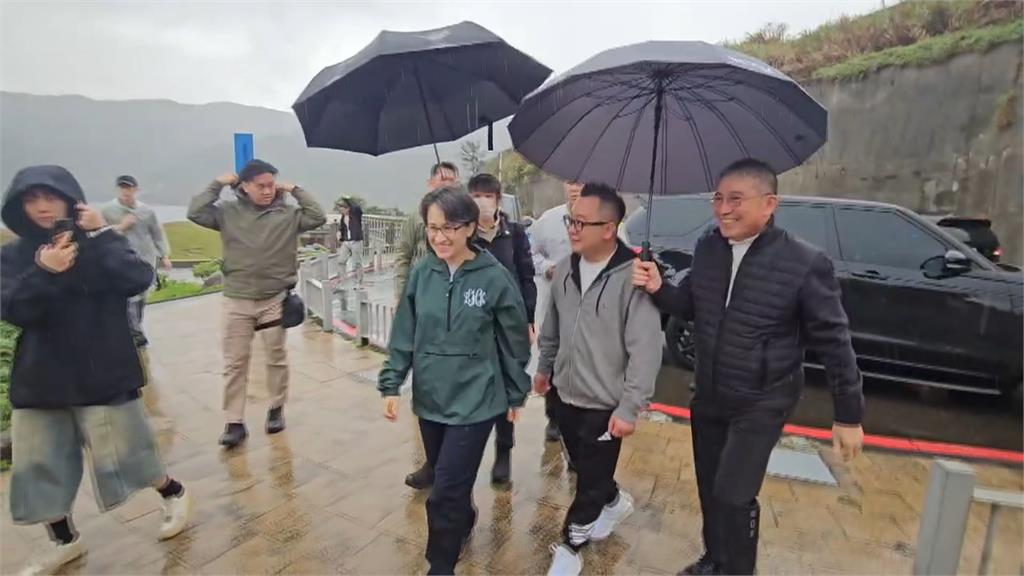 童子瑋邀蕭美琴到基隆 大聊蔡英文爆料「皺紋跑到賴」