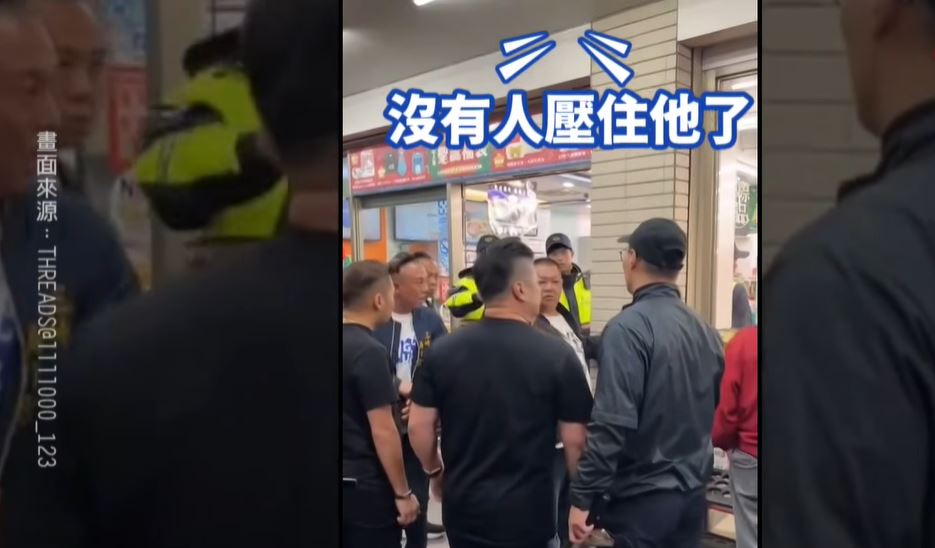 酒後情緒失控? 萬華青山宮遶境 男子與友人大鬧超商