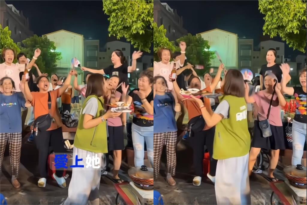 中秋晚會「短髮美女」竟是邱議瑩!「雙手端盤唱跳」畫面曝光…衝破10萬人朝聖