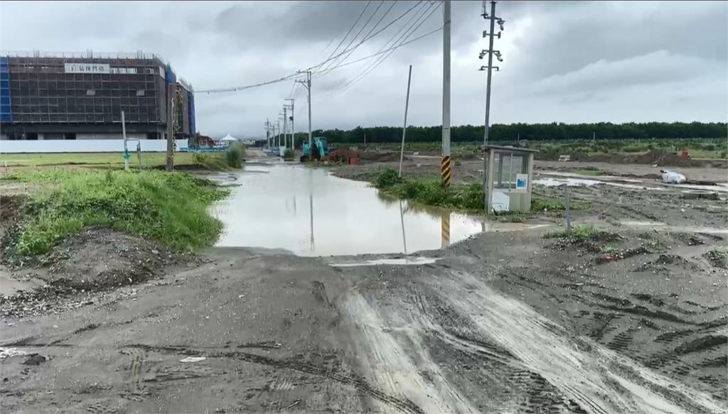 連日大雨釀災！　動土典禮在即屏科預定地傳淹水災情