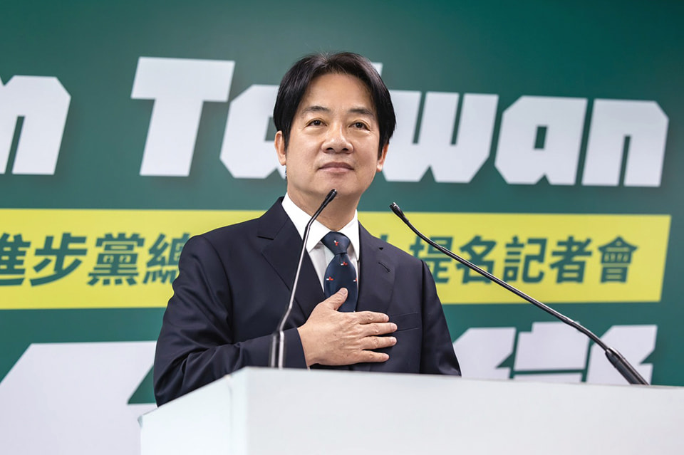 賴清德參選總統提2目標喊「民意拒絕統一」!蔡英文暖回2句話