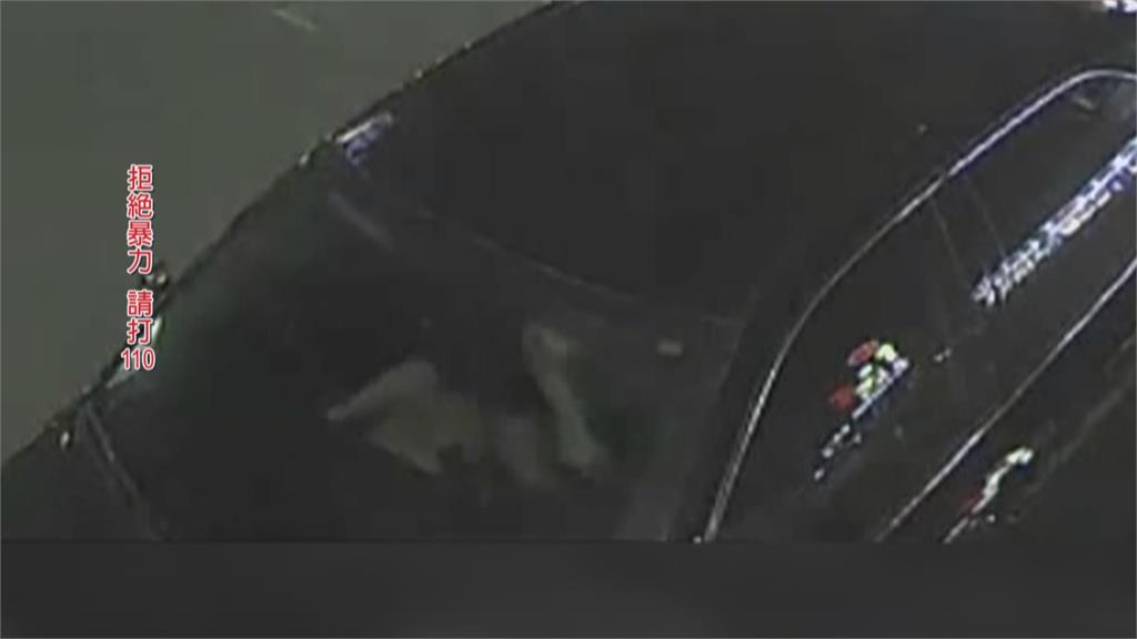 台中壯碩男街頭爆打女友 警當場查獲「持毒還毒駕」