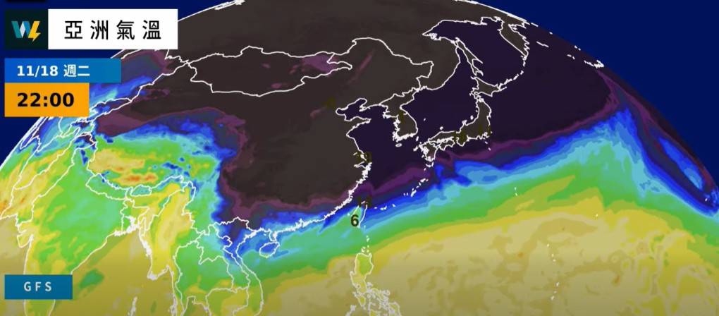 快新聞/東北季風急凍北台!低溫下探15度 山區24小時雨量飆豪雨等級