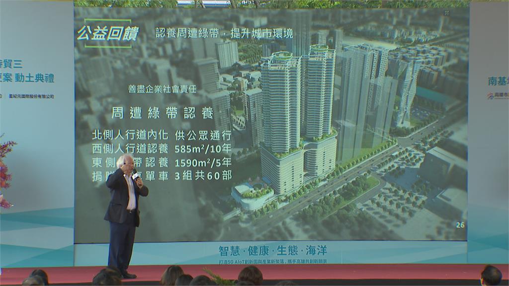 快新聞/高雄亞灣特貿三南基地北公辦都更動土 開發48層住商大樓與商場