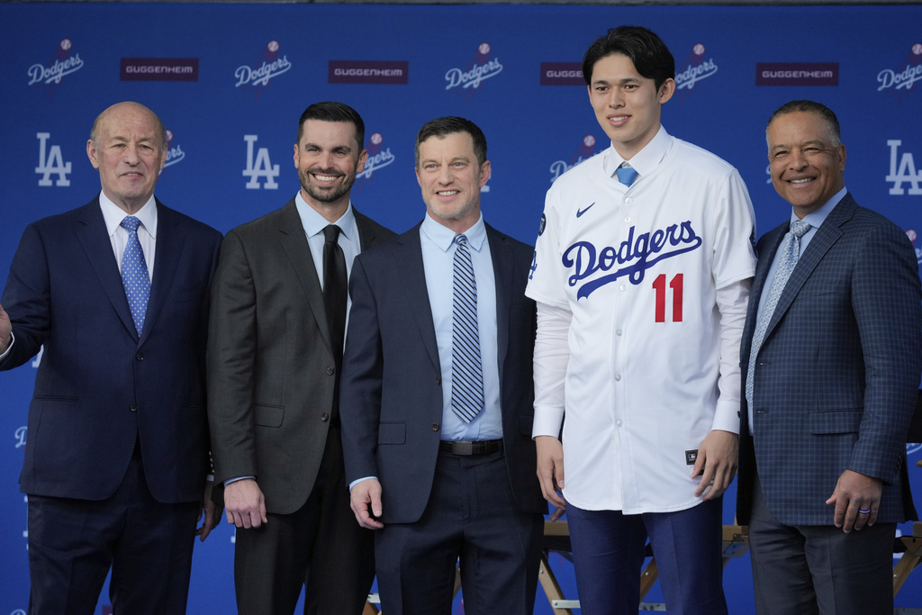 MLB/佐佐木朗希開季有望進先發輪值!道奇總裁霸氣透露:目標是日本第一位賽揚強投