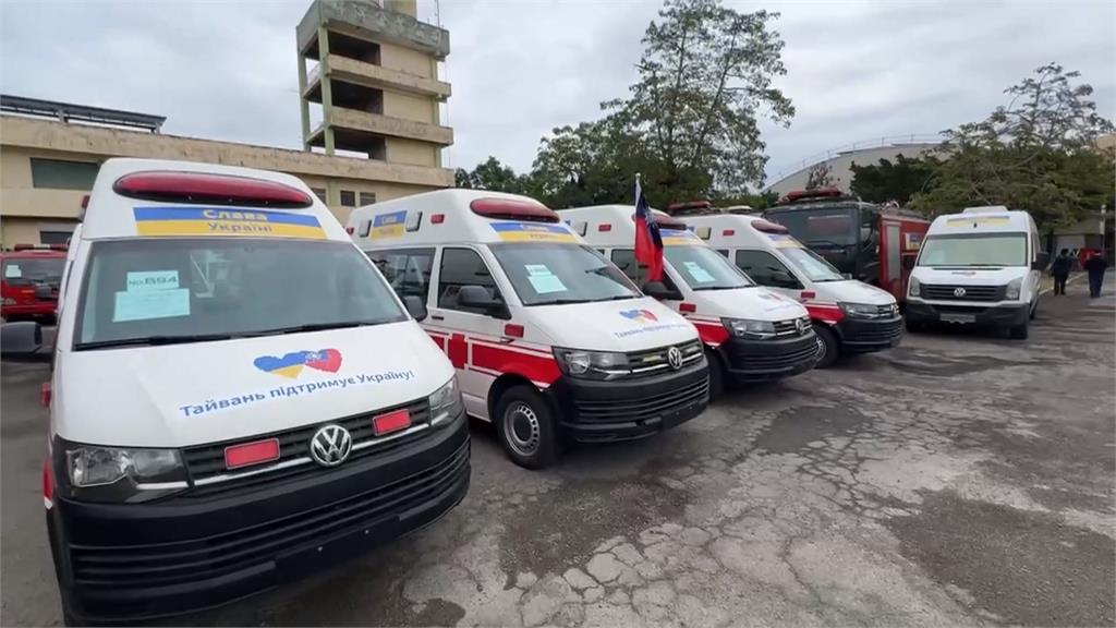 烏俄戰爭仍未停! 台灣企業家白璨榮再捐救災車援烏