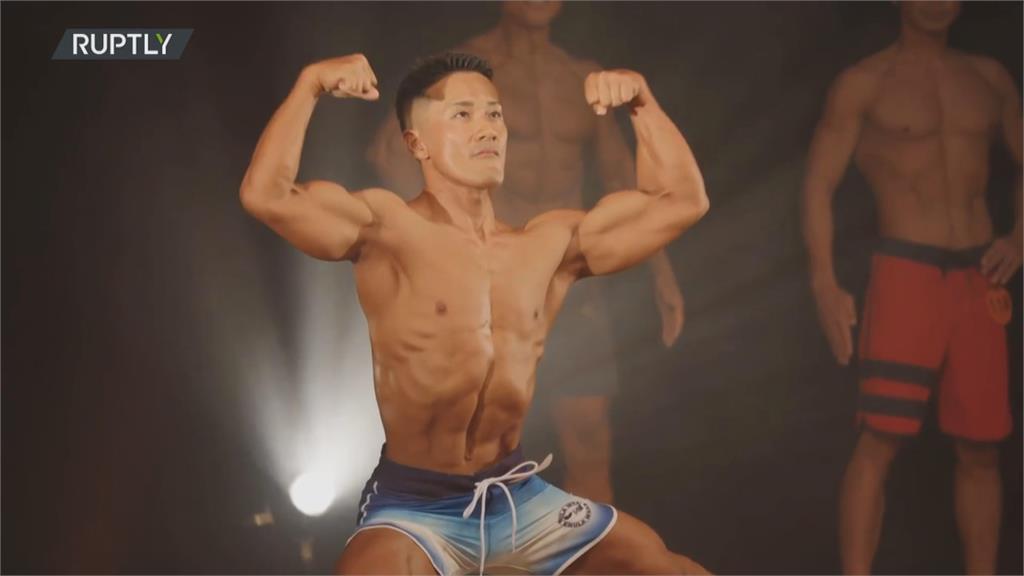 日本自衛隊健美大賽 大秀肌肉展現極致力與美