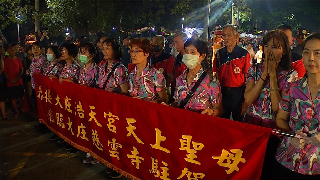 台中浩天宮大庄媽回鑾　駐駕大村大庄慈雲寺