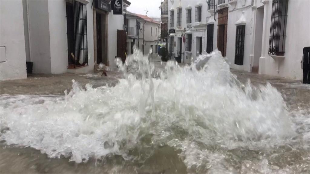 風暴「李奧納多」襲歐洲釀災！　葡西淹大水　德國雪封陸空中斷