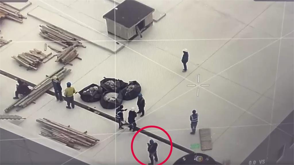 全聯倉儲「惡火黑煙遮日」空拍畫面曝!14人受困樓頂「他超冷靜滑手機」