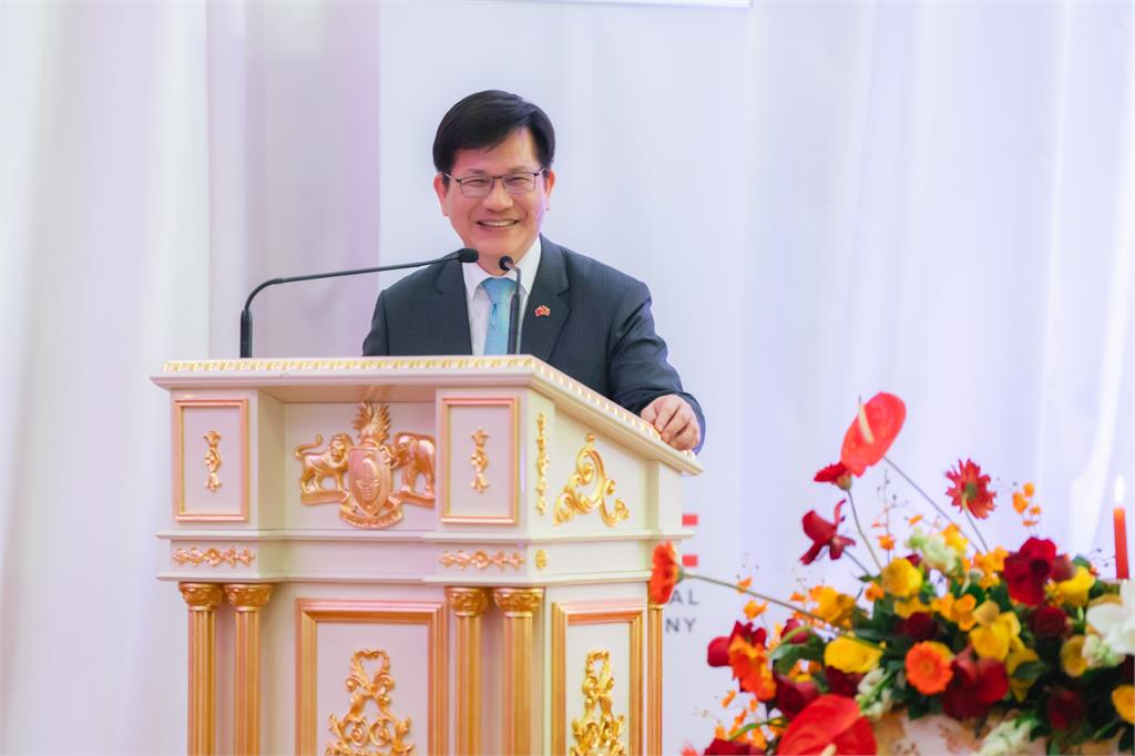 快新聞／建交後最大合作案！　林佳龍與史王共同主持「戰略儲油槽」啟動儀式