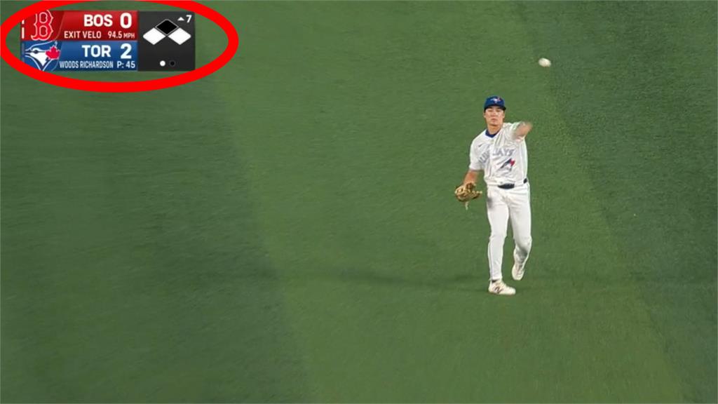 MLB(影)／記分板出大包！藍鳥主場「不小心詐騙」紅襪　高飛犧牲打成變相雙殺
