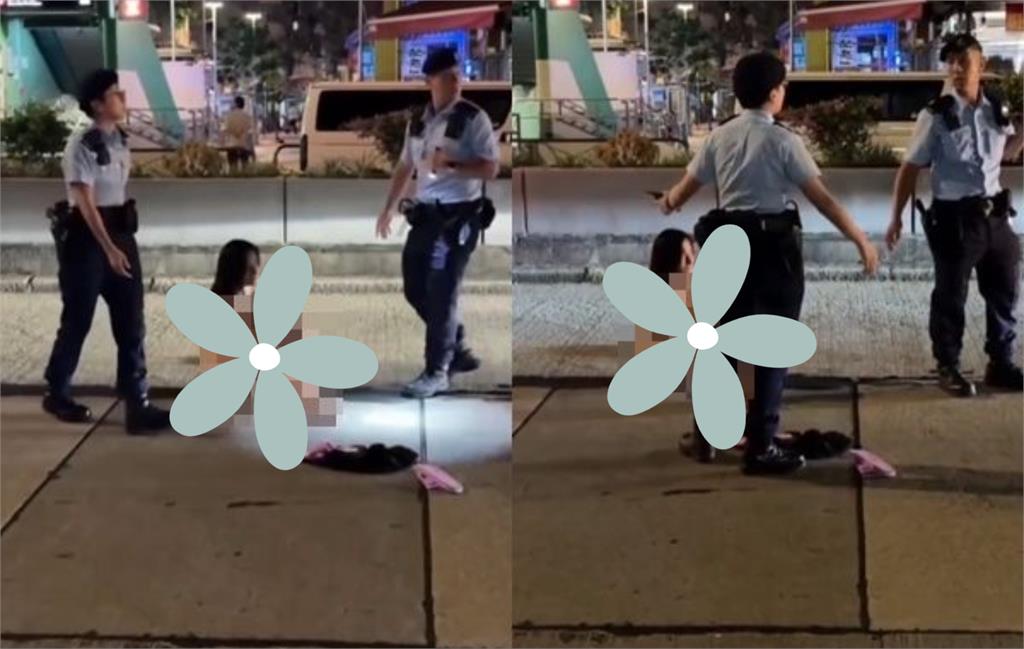 正妹衝馬路「脫衣蹲地獨自做1事」！警急阻止「下秒她狂放眼神」網愣：服從遊戲？