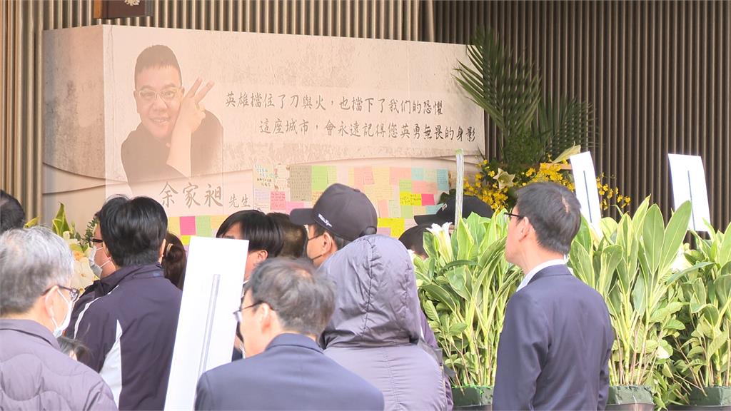 余家昶今告別式、入忠烈祠 女兒哽咽:希望你不是英雄