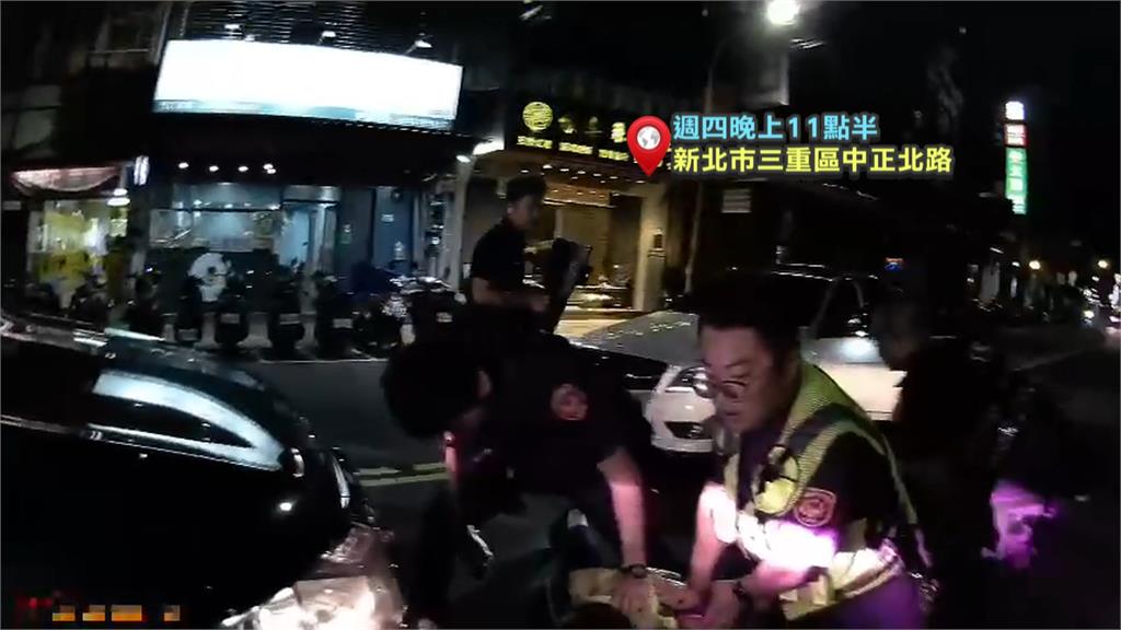 電影情節真實上演！　男駕車蛇行逆向又亮槍　警開兩槍逮人