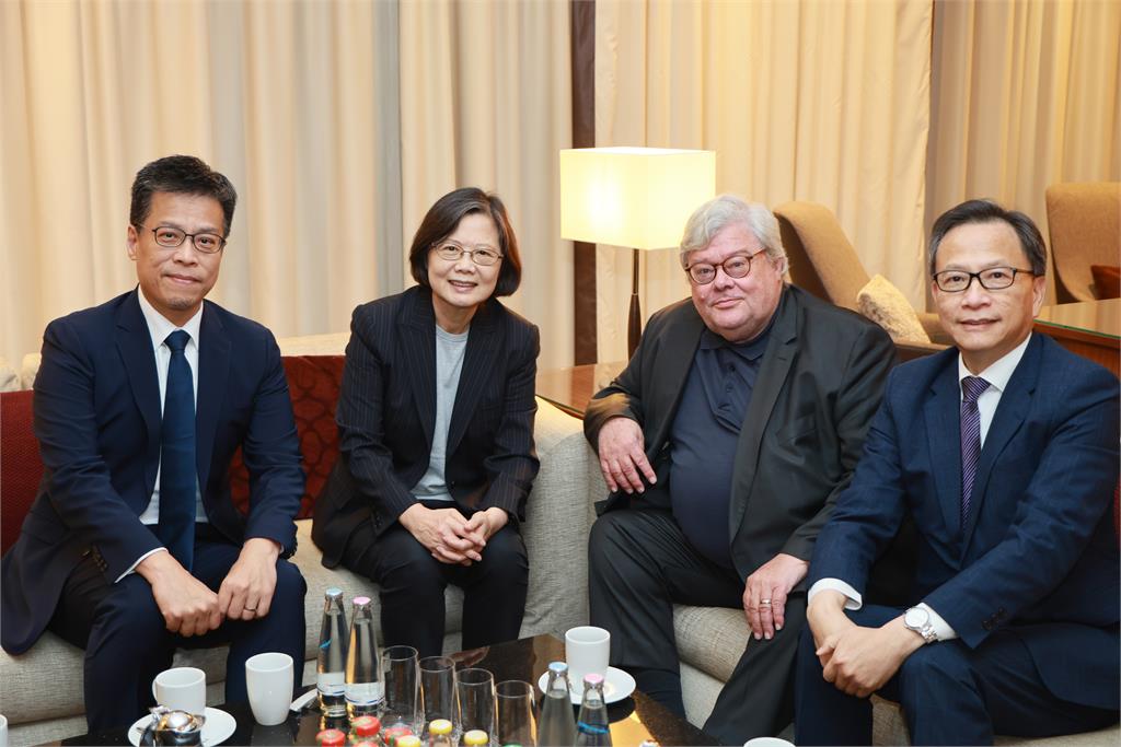 睽違15年再踏上德國土地　蔡英文出席「柏林自由會議」發表演說