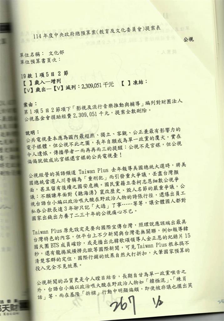 快新聞／藍砍客委會、公視預算　金鐘導演：不願看到台灣像中國自我審查