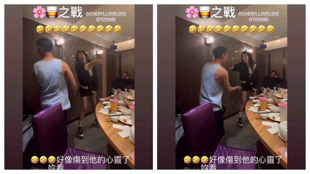 楊謹華大戰楊祐寧!15秒激戰片「男方嚇到癱軟」帥尪目睹全看呆