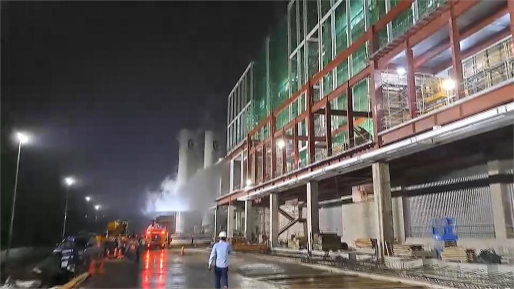 台積電六廠工地火警　燃燒面積超過300平方公尺