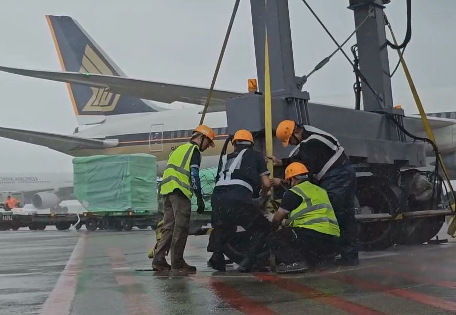 防颱！桃機取消227航班　加強巡檢車道、鷹架及屋頂加固