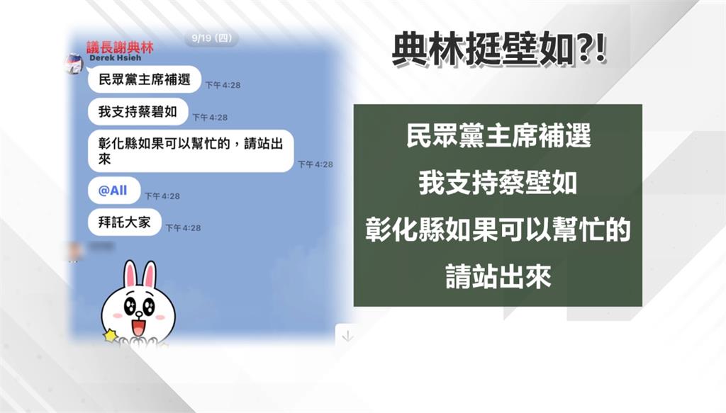 蔡壁如請辭台中市政顧問獲准 「他」表態挺選黨魁!傳著手介入運作