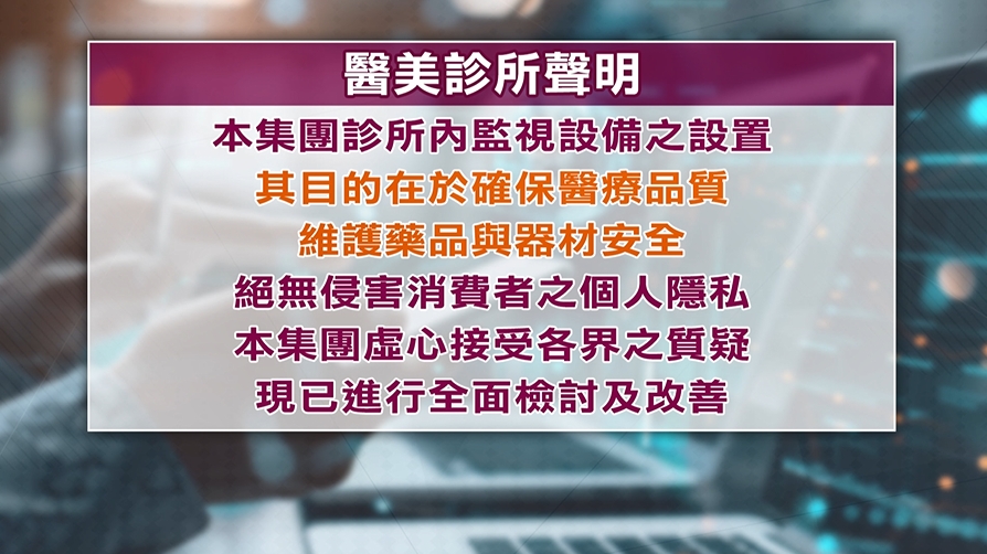 驚！知名醫美診所診療間「藏針孔」　雙北刑大展開調查