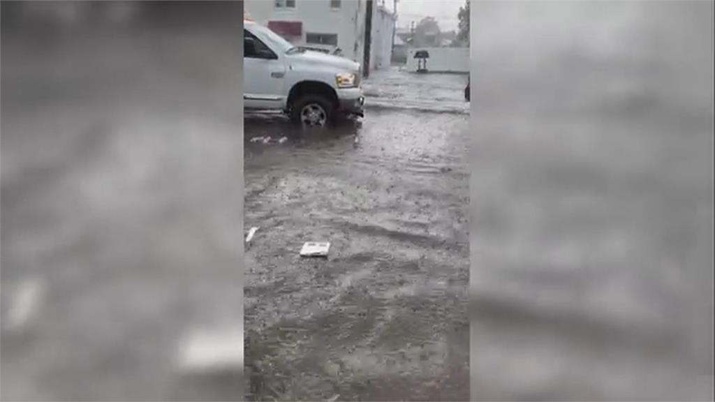 夏季風暴侵襲美國暴雨成災 紐約市泥水淹過成人腳踝