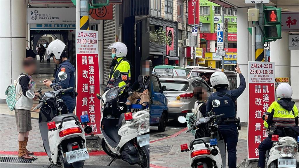 不甩紅燈…台北歐巴桑「硬闖馬路」2車嚇壞急煞！下秒「療愈結局」網喊爽