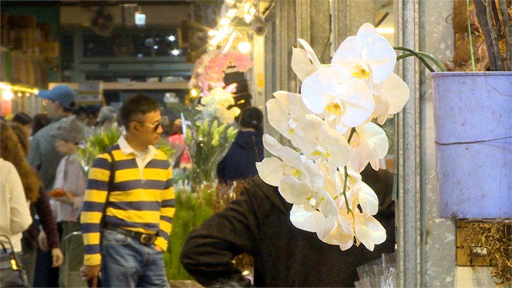 備戰春節.情人節商機! 台北花市到除夕午前108hrs不打烊
