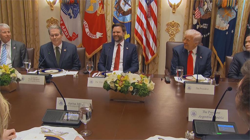 阿根廷陷財政困境！　總統米雷伊拜會川普　川普語出驚人　達成「這條件」才給錢
