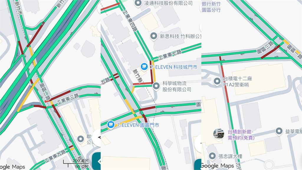 7.0強震後「竹科深夜現加班車潮」　網看即時路況淚喊：辛苦護國神山的各位！
