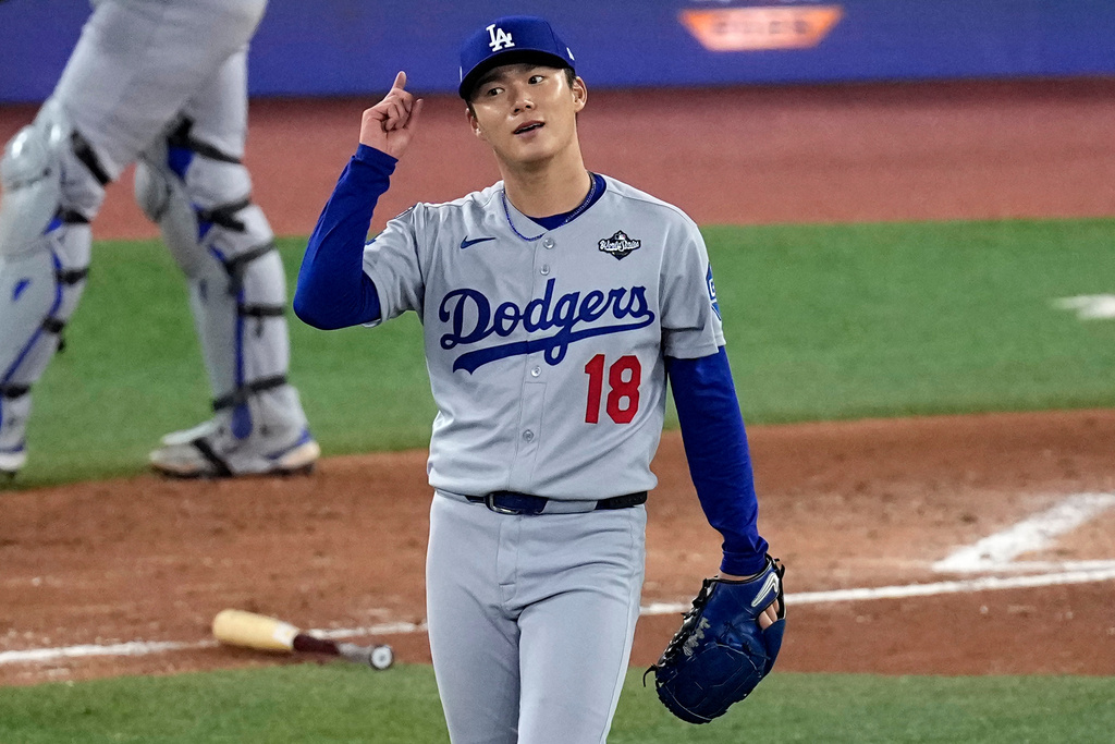 MLB(影)／神情透露輸球決不是選項！　道奇總教練賽後大讚山本由伸