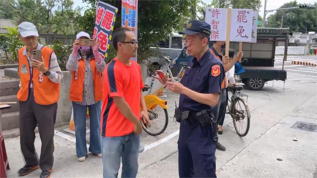 「雙罷劫」偽造連署訊問　黃晃枝腿軟倒地.朱磊15萬交保