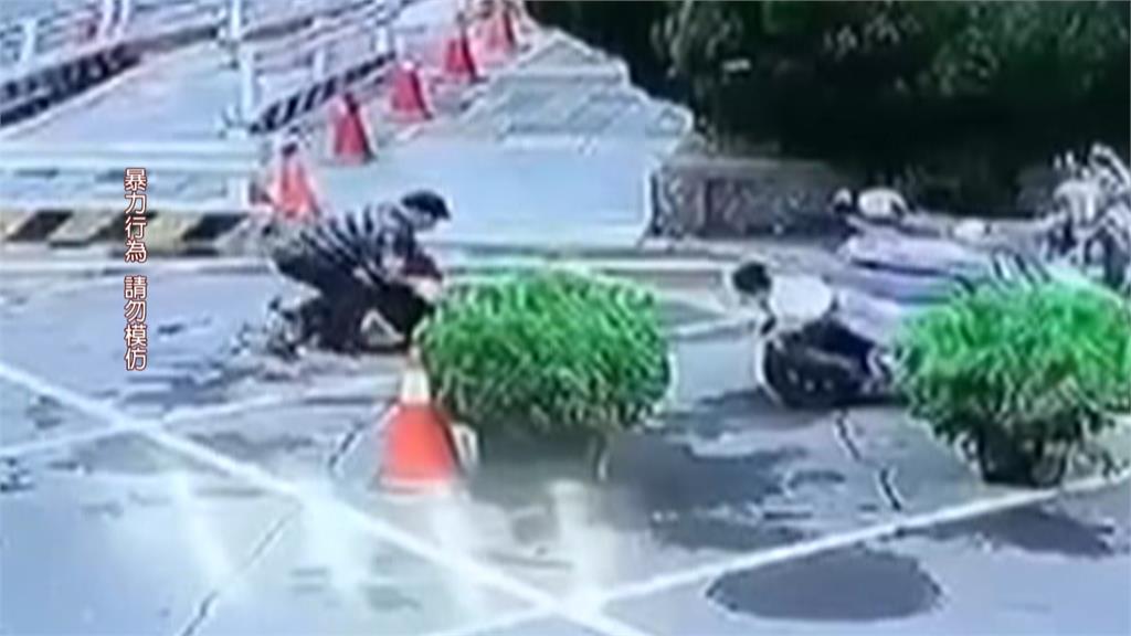 安全亮紅燈?疑警衛和妻有染 男子校園揮刀嚇壞家長