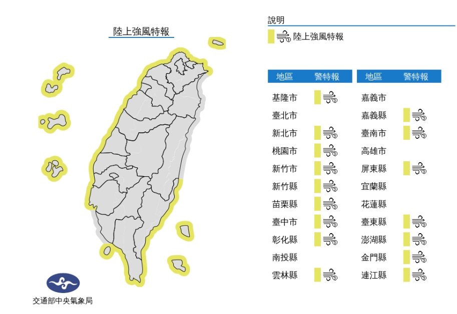 16縣市颳強風！把握明後好天氣　林嘉愷曝週末「2地區」有雨