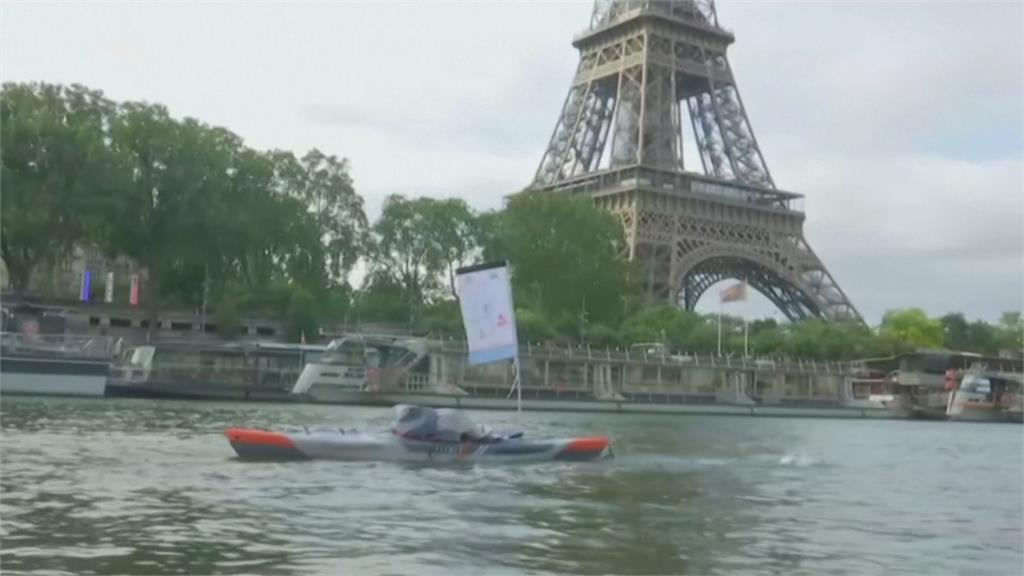巴黎市長兒子游塞納河29天　籲重視河流汙染