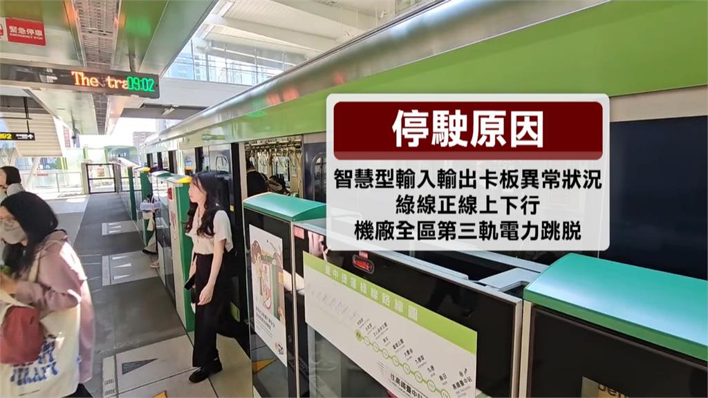 台中通勤族集體大崩潰! 中捷突停駛上班族、學生遲到