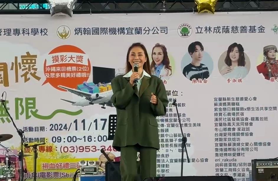 梁佑南出席公益園遊會　鼓勵挽袖捐熱血救人