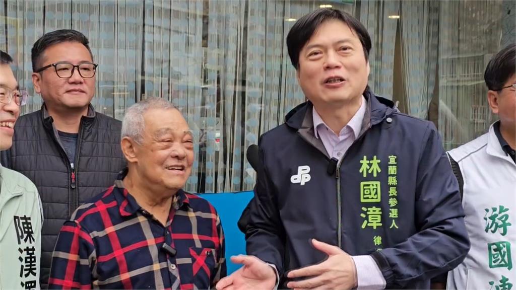 吳宗憲披藍袍出戰宜蘭 林國漳:宜蘭不需要「空降人選