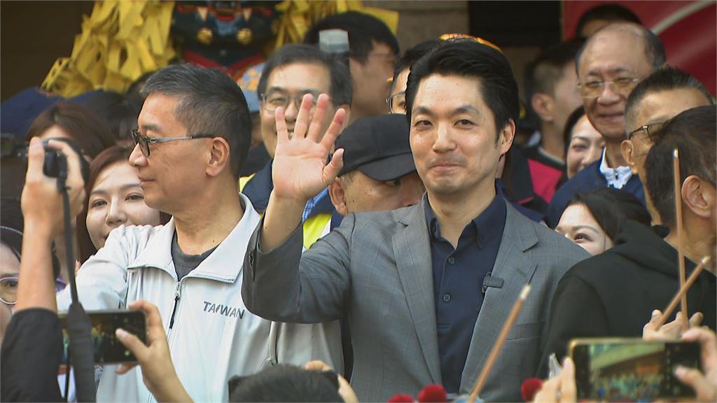 北港媽祖北上贊境! 蔣萬安親迎接駕 信眾擠爆萬華車站