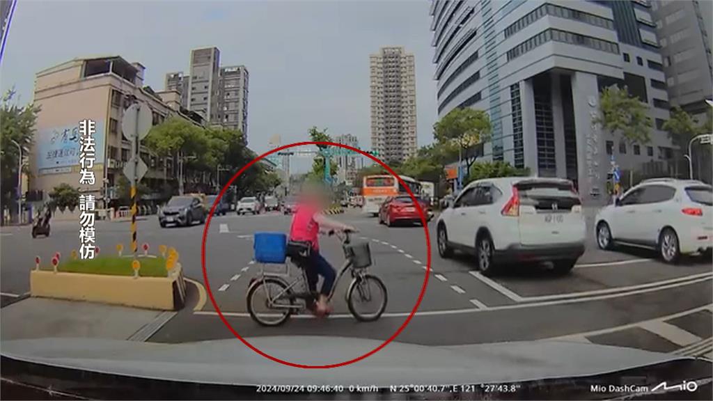 阿公闖紅燈橫跨馬路 遭綠燈起步大貨車輾斷腿亡
