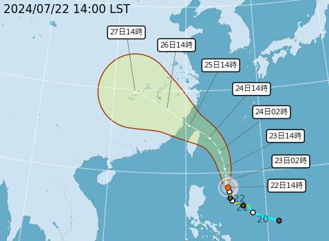 LIVE/凱米轉中颱、中心恐擦邊東北角! 氣象署最新說明
