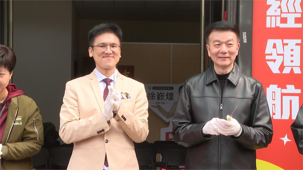 把握黃金週末！　北市議員擬參選人徐嶔煌成立競辦