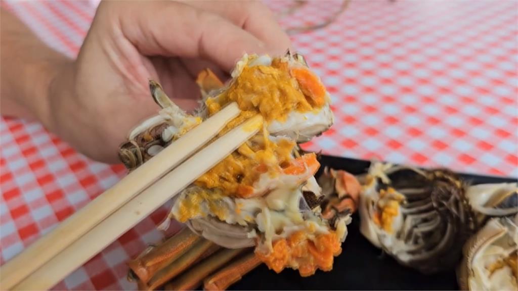 苗栗大閘蟹肥美收成！ 深秋蟹膏蟹黃飽滿上市