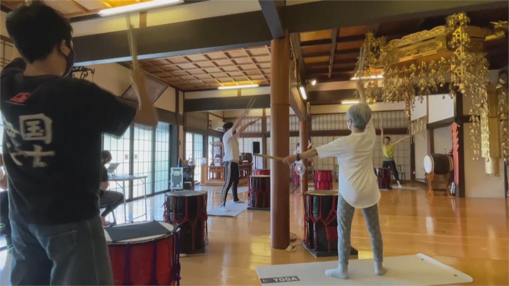 日本傳統大鼓轉型　配音樂節奏變運動課程