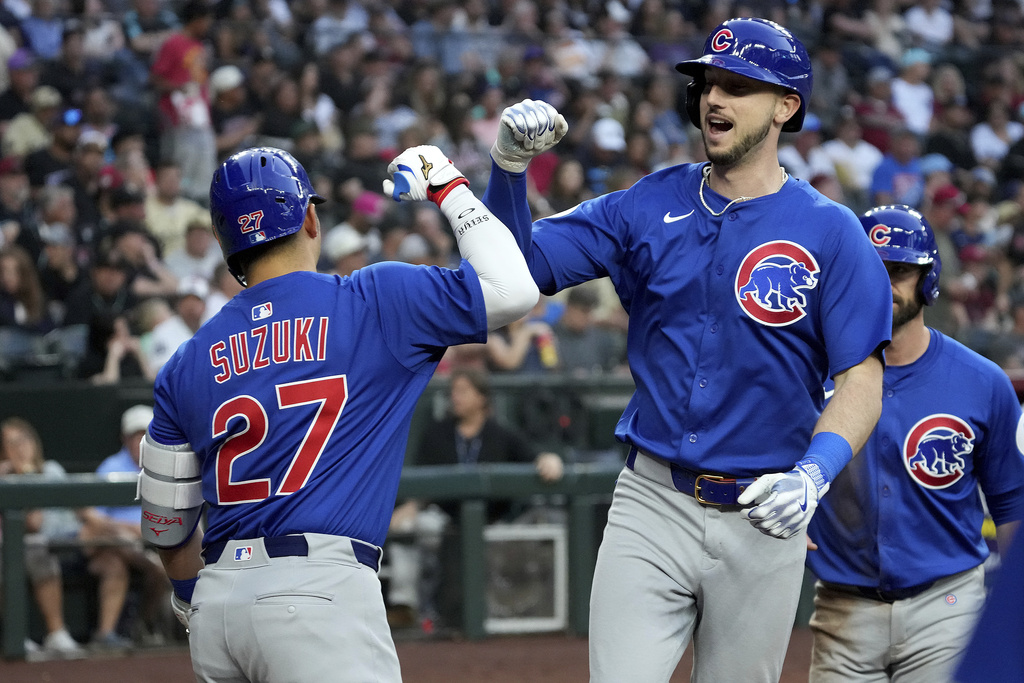 MLB(影)/今永昇太先發7局表現精采奪首勝 小熊4:3客場險勝響尾蛇