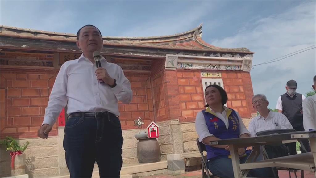 金門較勁最前線! 侯提金廈大橋公投 藍議長接機郭台銘